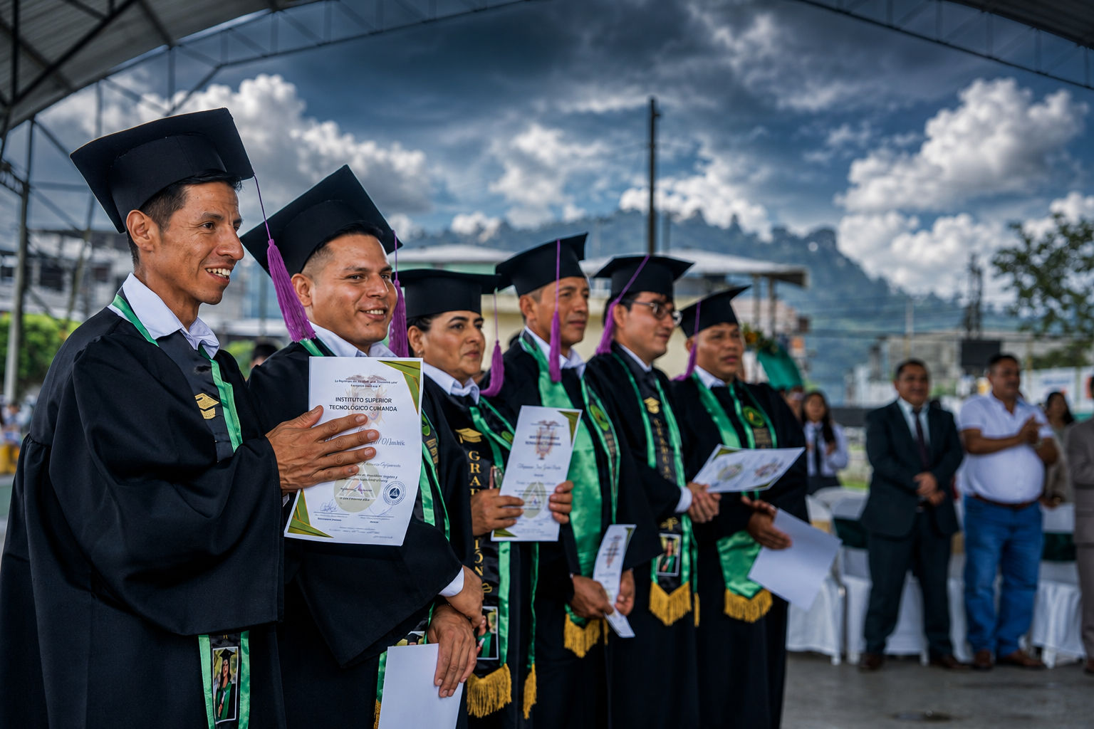 Graduados del Instituto Superior Tecnológico Cumandá